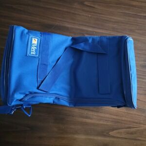 Vintage Brand New Unisex Rare  80's Merit Logo Blue Duffle/Travel Bag Tobacciana